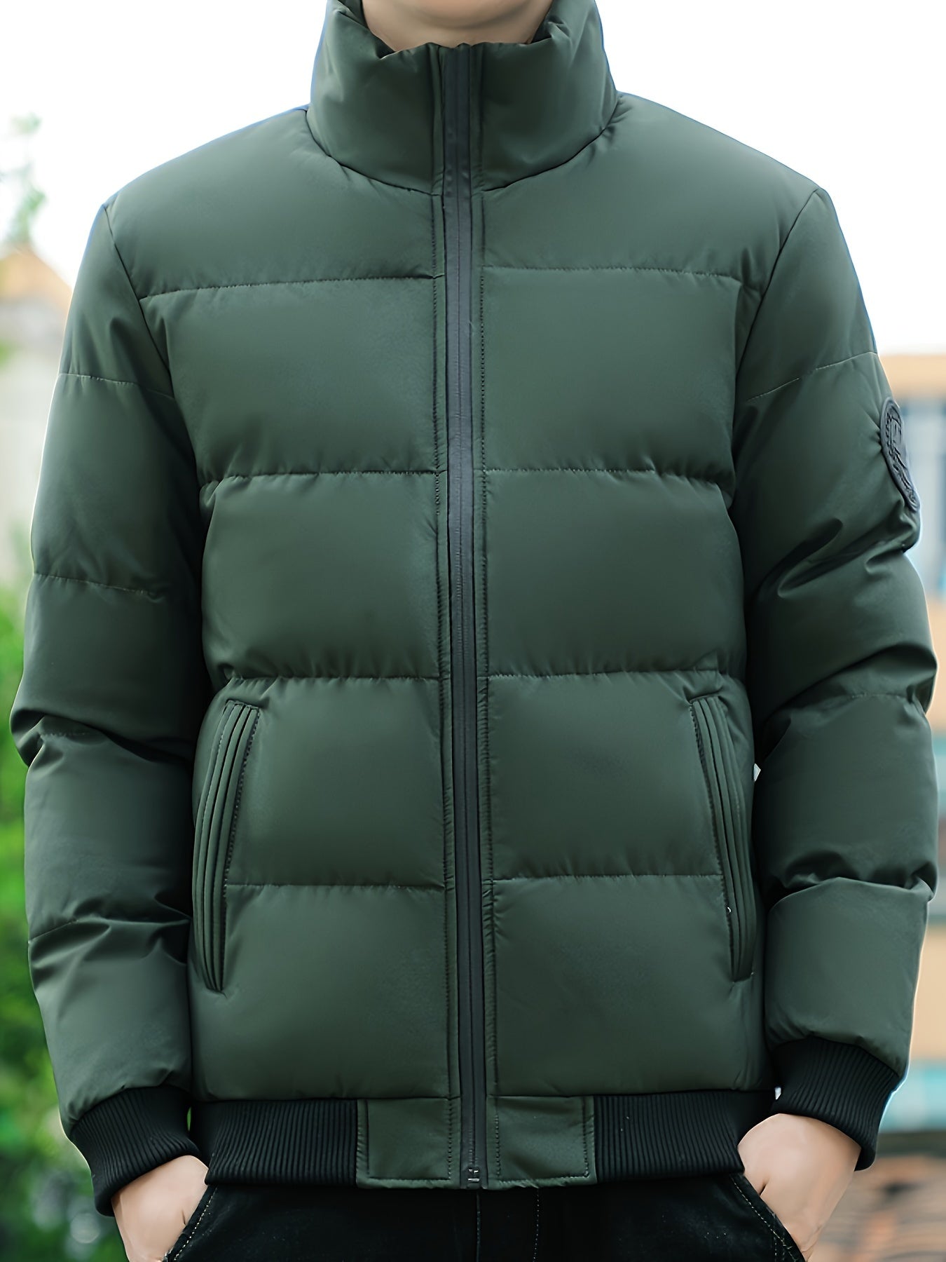Zwarte Puffer Jacket