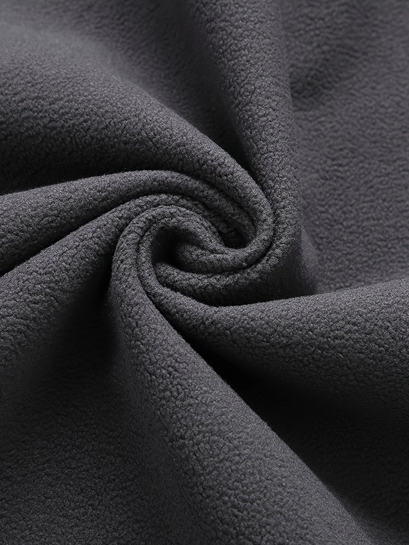 Heren Winddichte Fleece-Gevoerde Hoodie - Zwarte Outdoor Allure