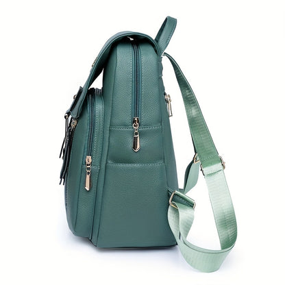 Groene PU Damesrugzak