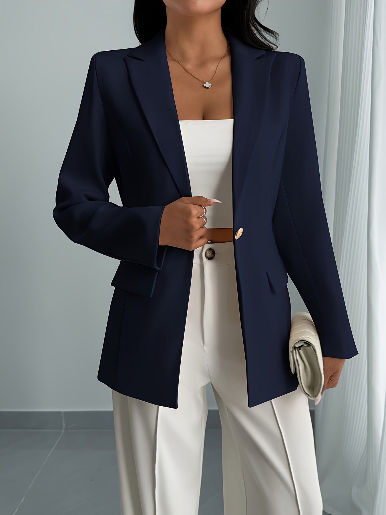 Beige Silhouette Damesblazer