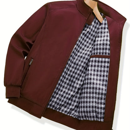 Heren Lichtgewicht Windbreaker - Urban Grijze Stijl