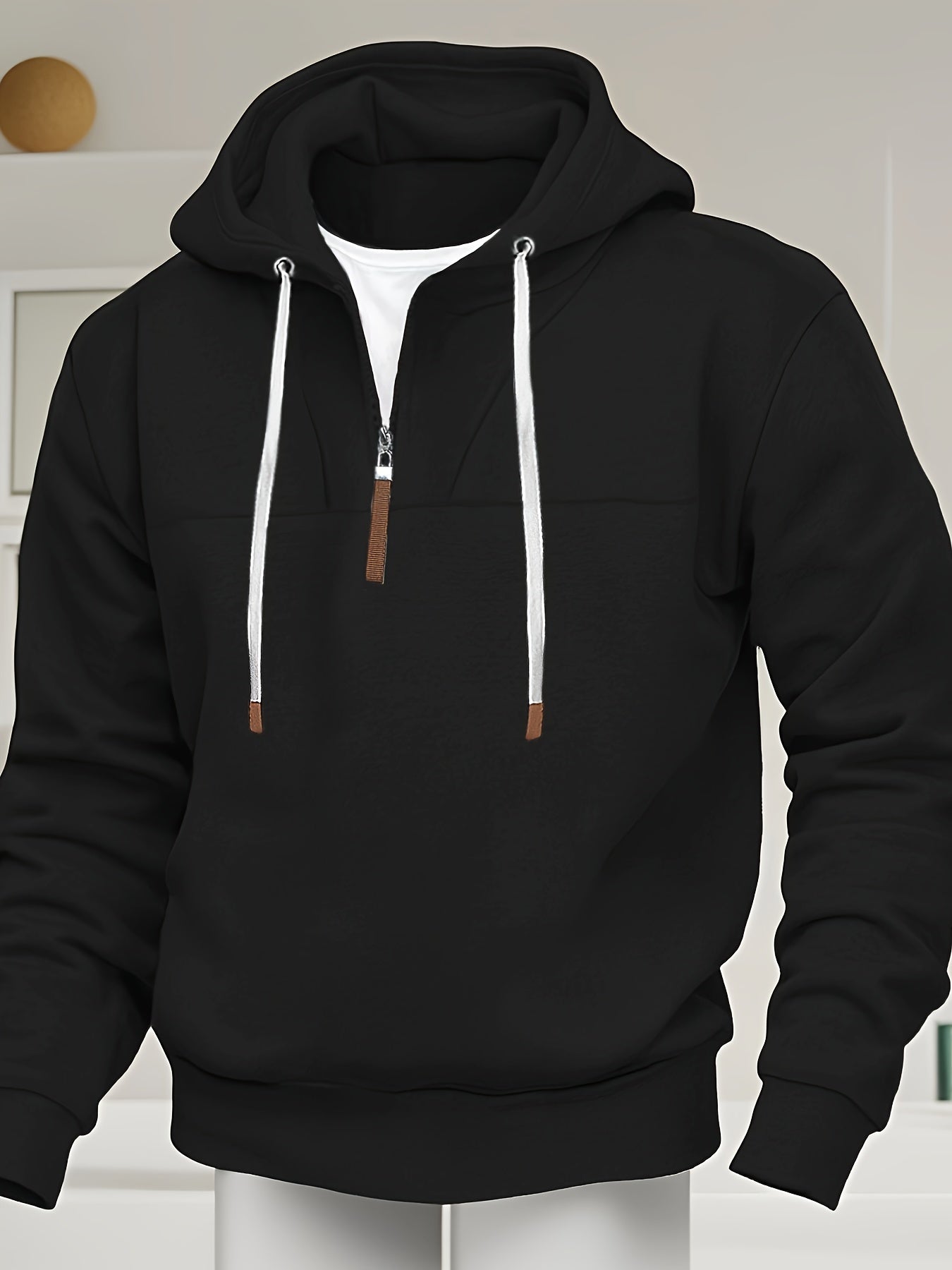 American Heavyweight Hoodie - Cozy Half-Zip