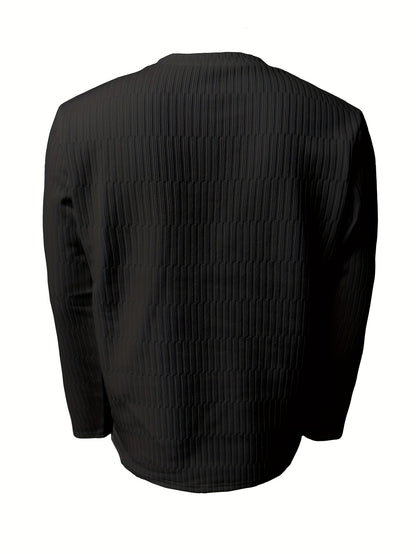 Heren Casual Crew Neck Sweatshirt