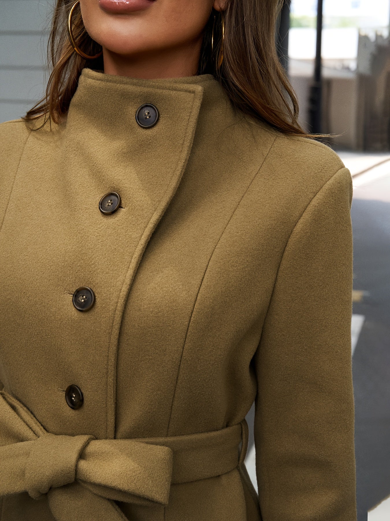 Elegante Wollen Damesjas