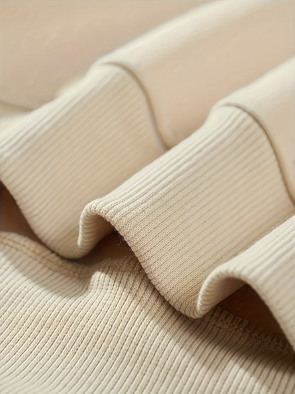 Crew Neck Sweatshirt - Peace Print Vibe