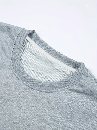 Crew Neck Sweatshirt - Peace Print Vibe