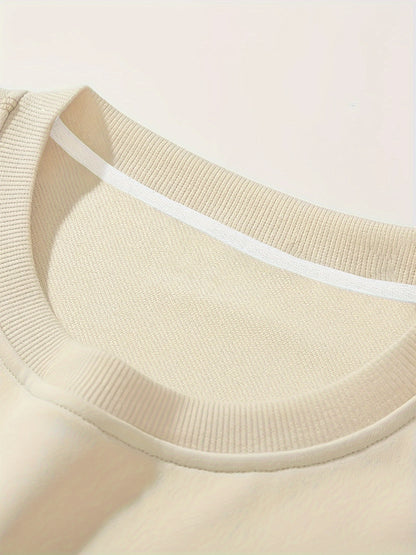 Crew Neck Sweatshirt - Peace Print Vibe