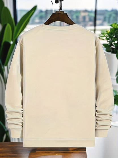 Crew Neck Sweatshirt - Peace Print Vibe