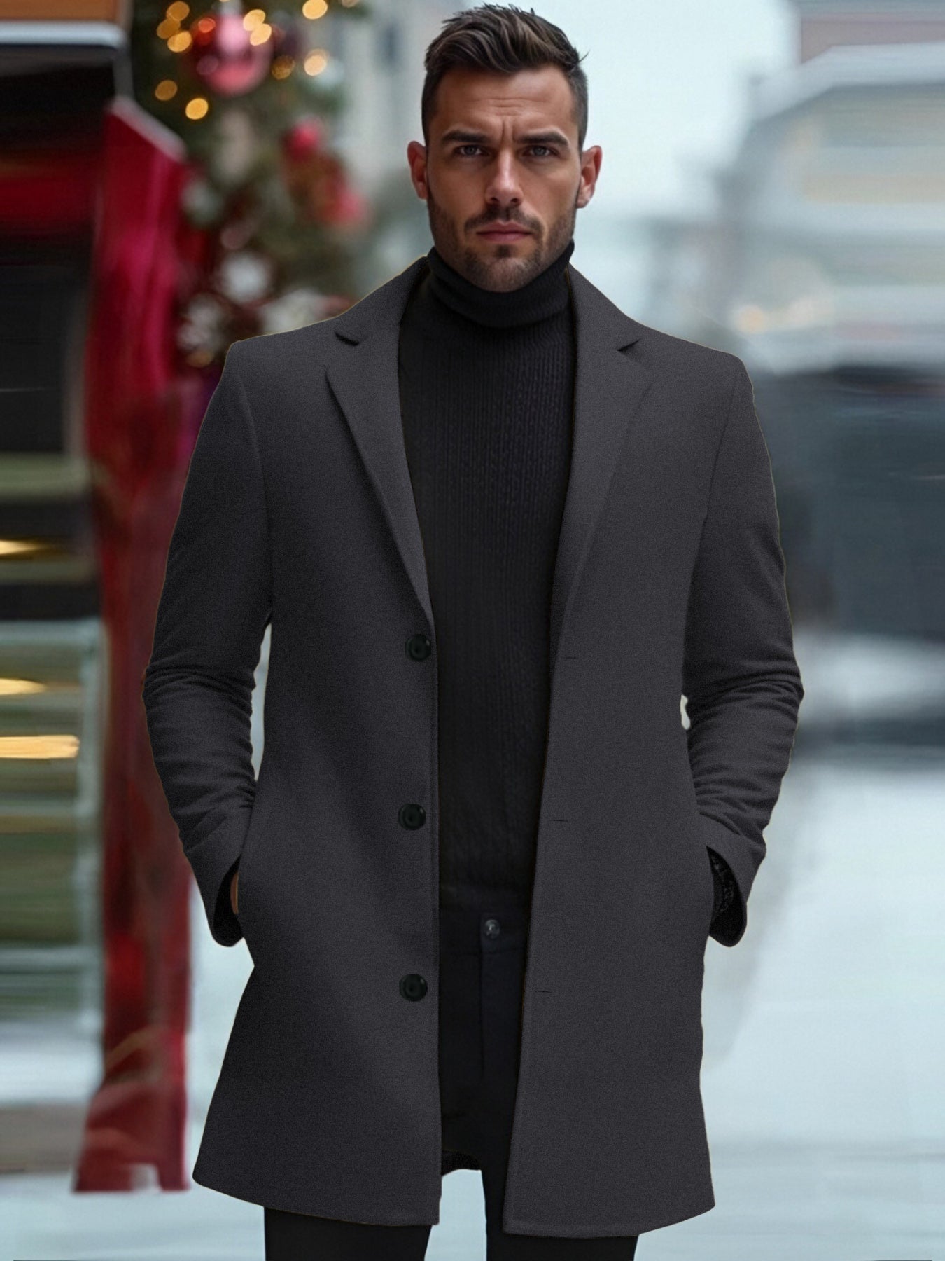 Heren Trenchcoat - Tijdloos Beige