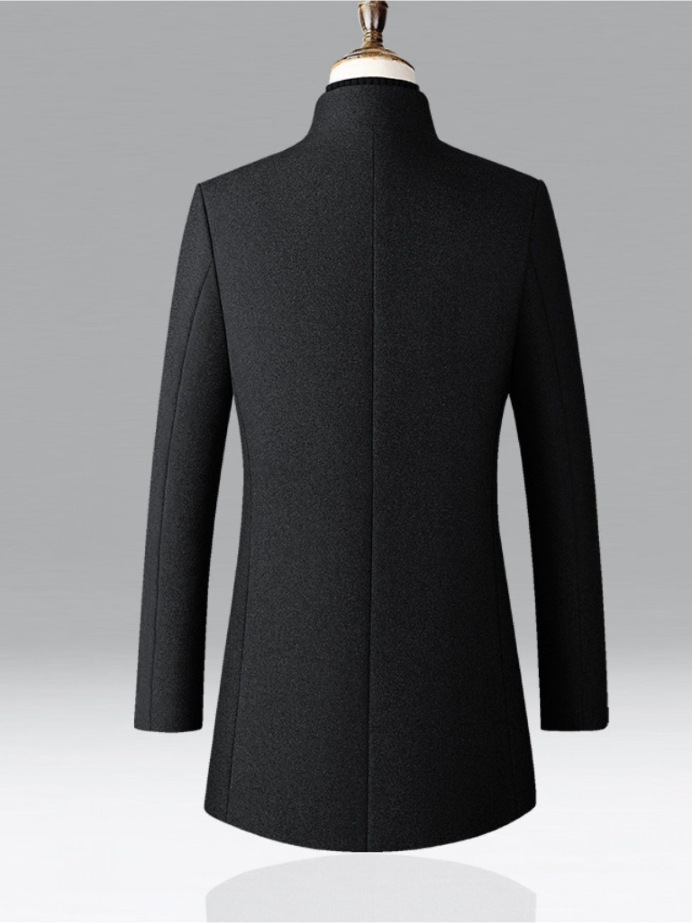 Heren Tweed Blazer - Bourgondische Raffinement