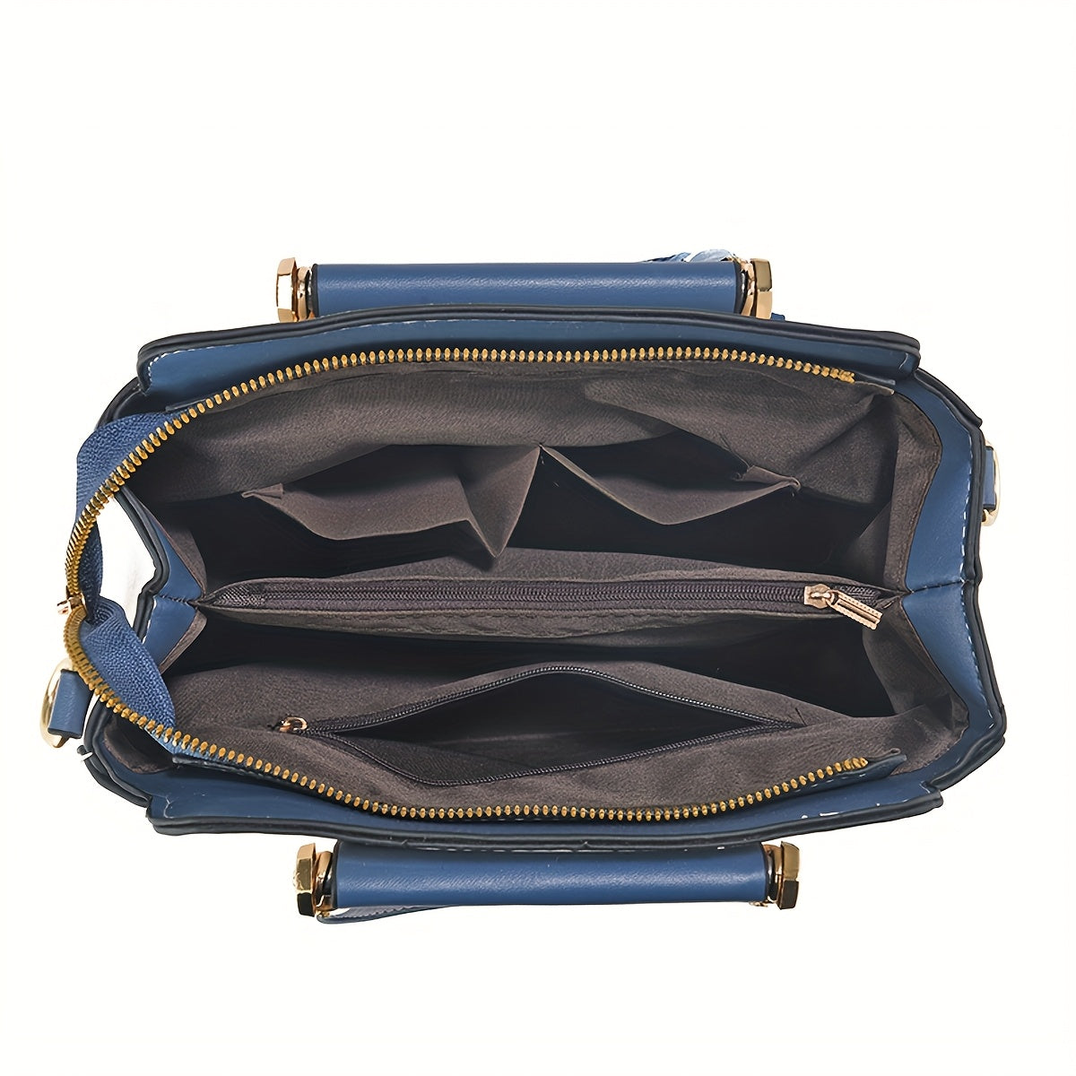 DZY Florale Navy Handtas