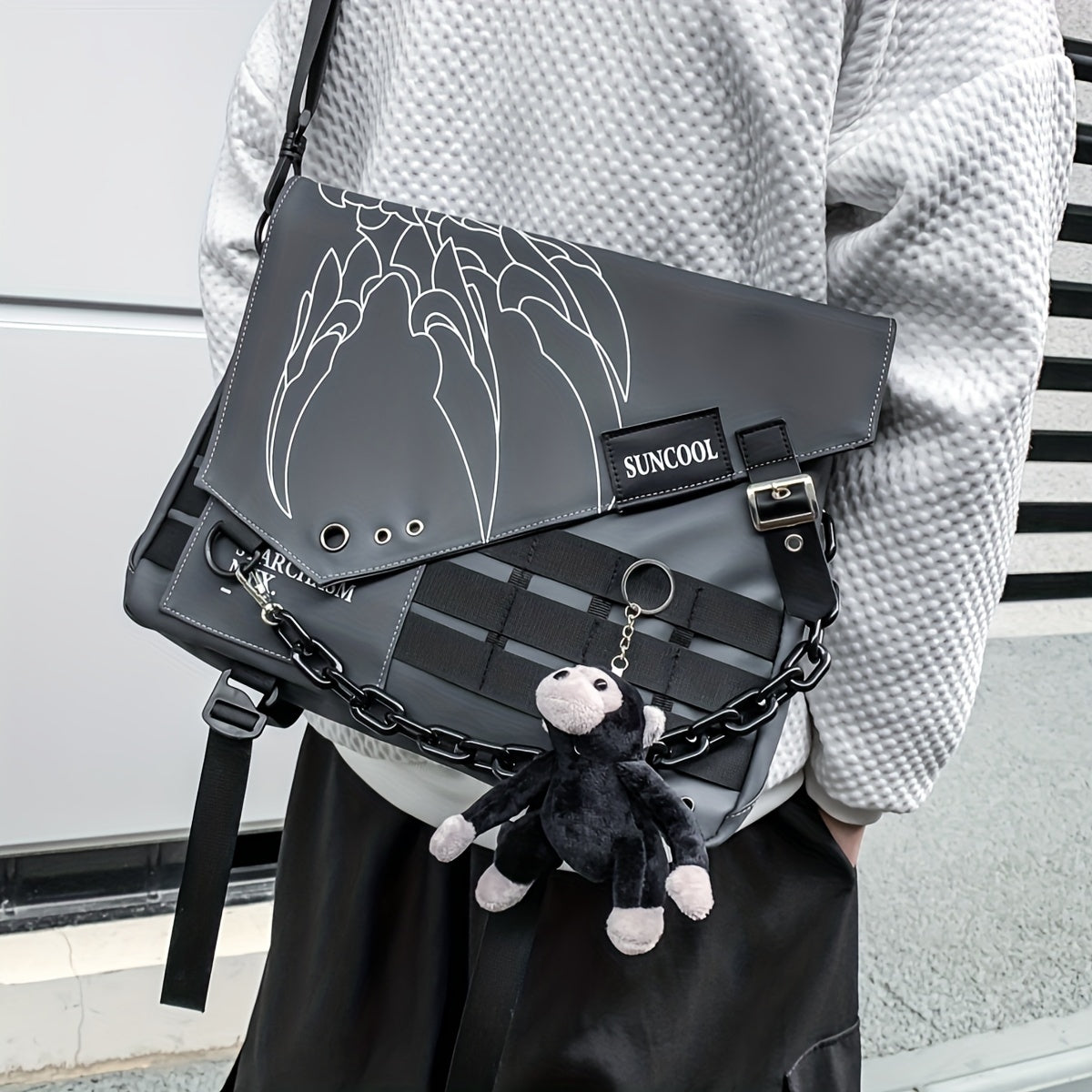 Verstelbare Crossbody Messenger Tas