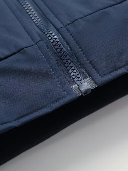 Heren Lichtgewicht Windbreaker - Urban Grijze Stijl