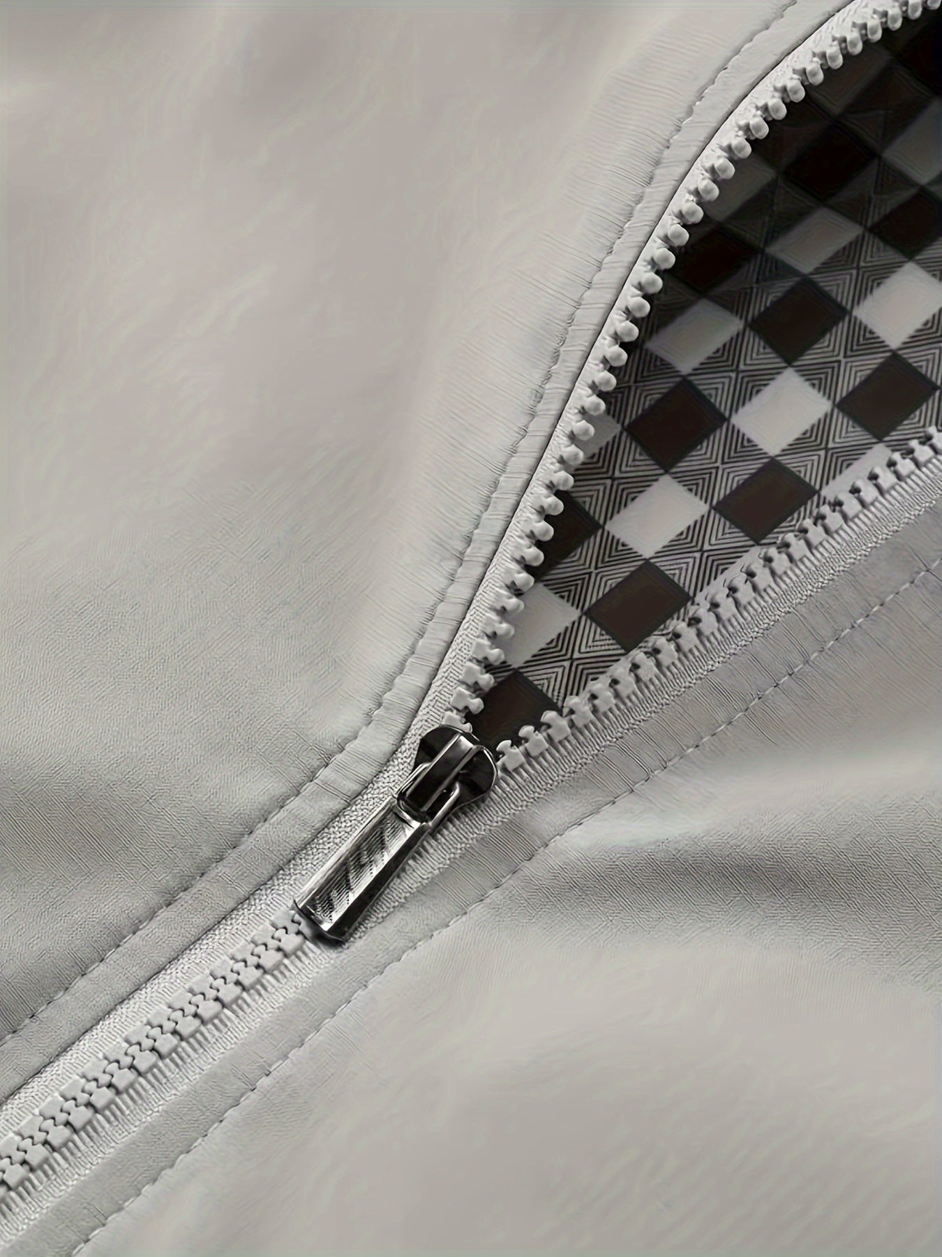 Heren Lichtgewicht Windbreaker - Urban Grijze Stijl