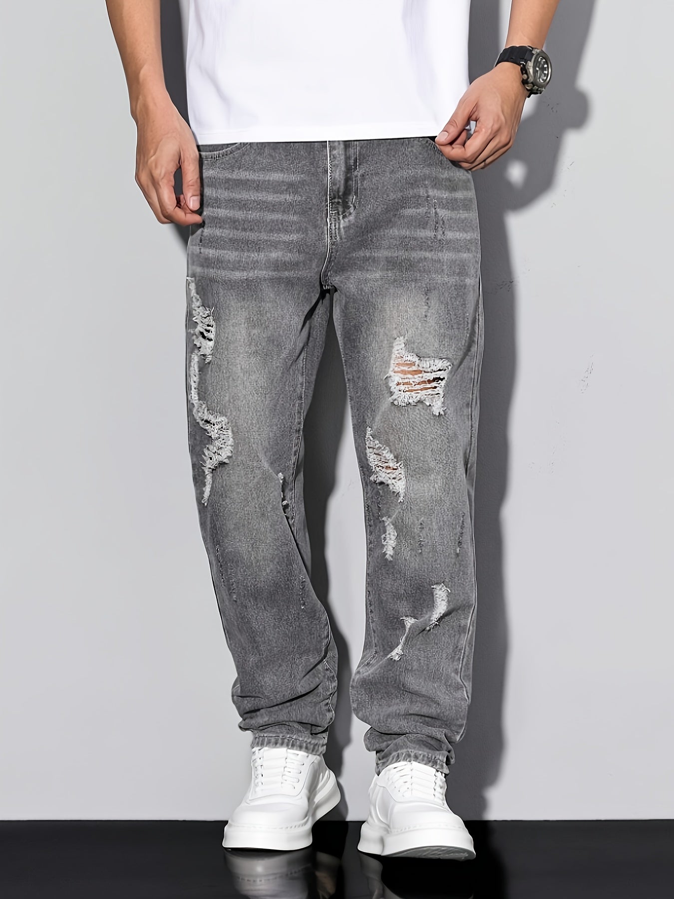 Heren High-End Harlan Jeans - Washed Edge
