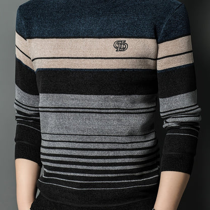 Winter Thermal Fleece-Lined Sweater