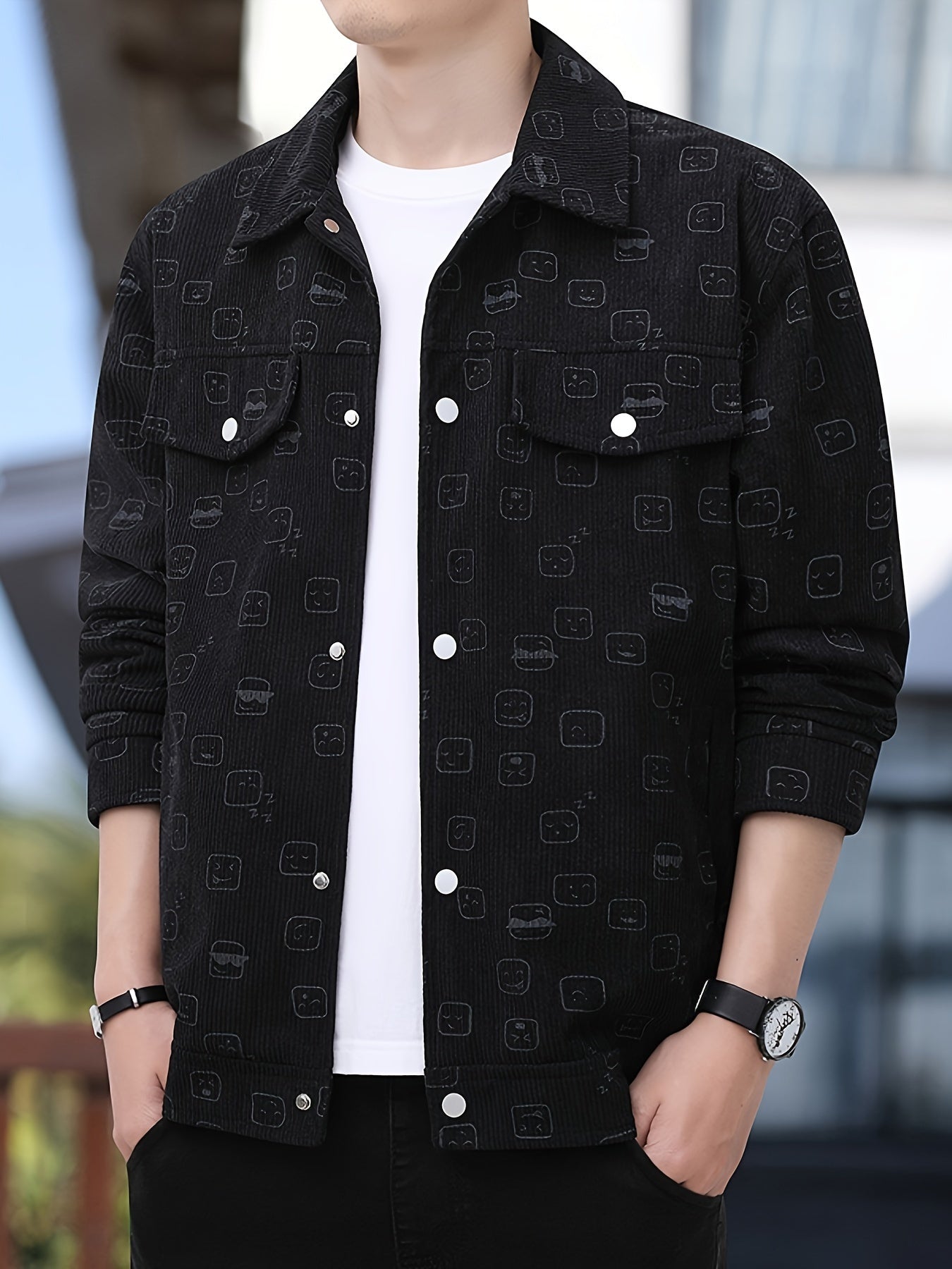 Casual Corduroy Jacket