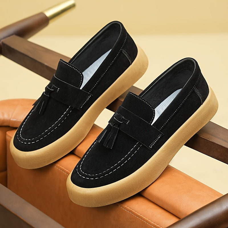 Slip-On Loafers - Zwarte Charme