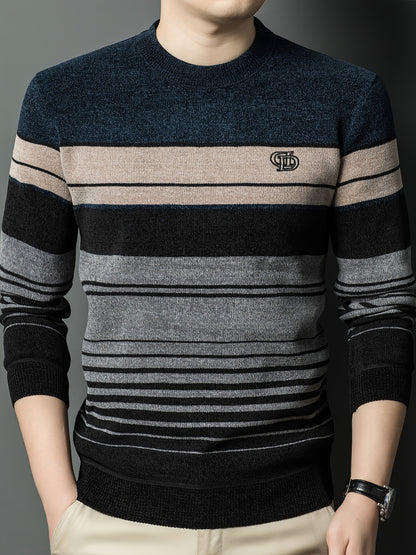 Winter Thermal Fleece-Lined Sweater
