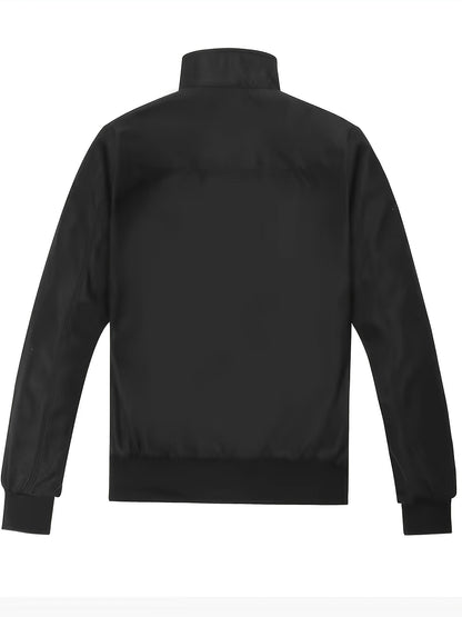 Heren Lichtgewicht Windbreaker - Urban Grijze Stijl