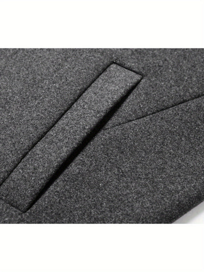 Heren Tweed Blazer - Bourgondische Raffinement