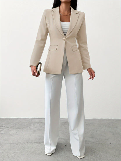 Beige Silhouette Damesblazer