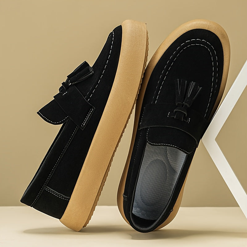 Slip-On Loafers - Zwarte Charme