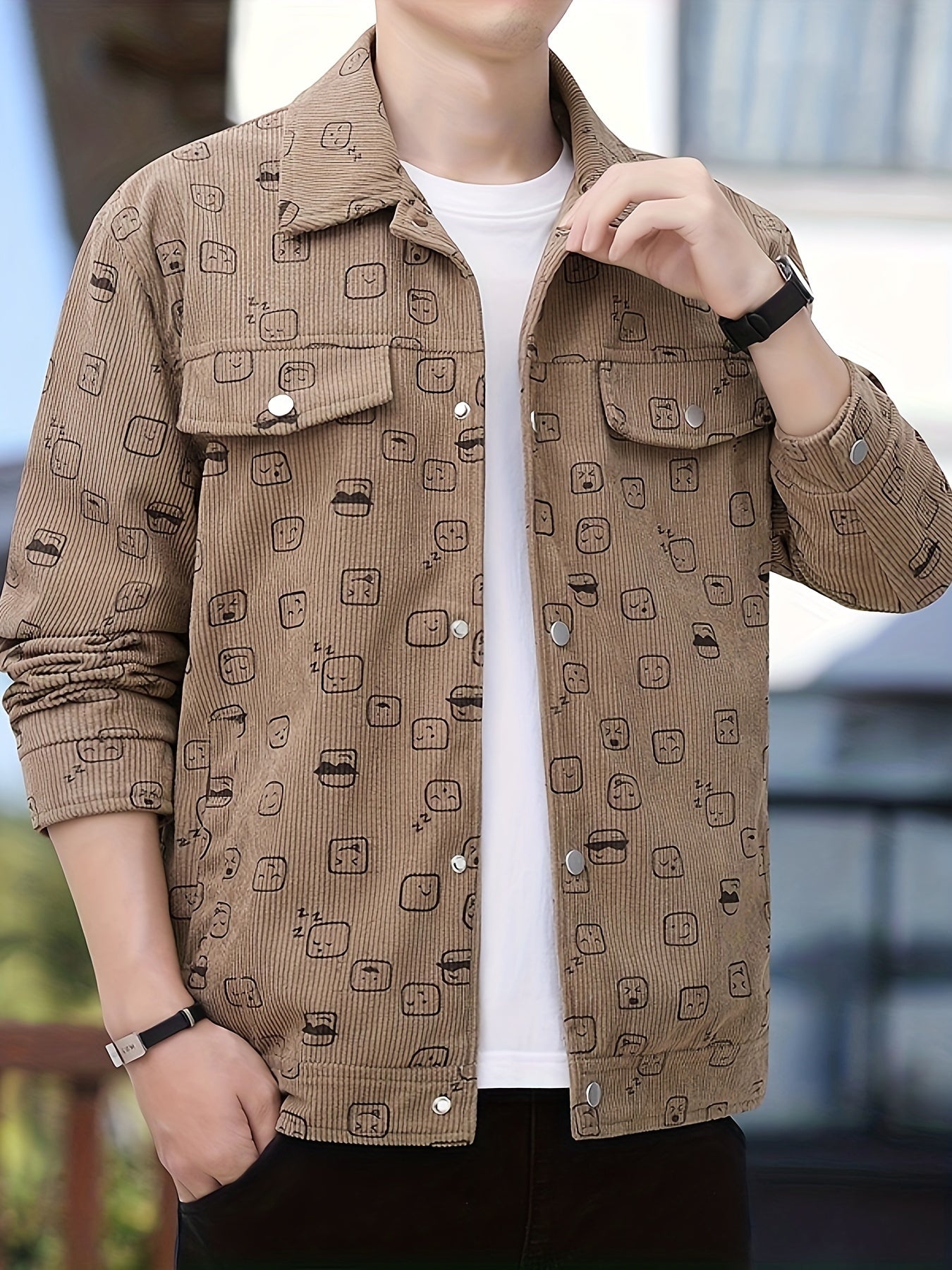 Casual Corduroy Jacket