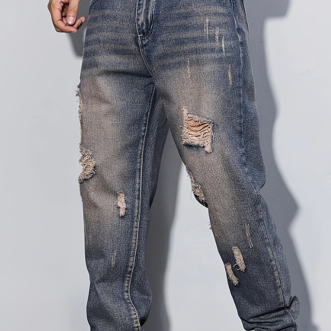 Heren High-End Harlan Jeans - Washed Edge