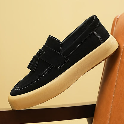 Slip-On Loafers - Zwarte Charme