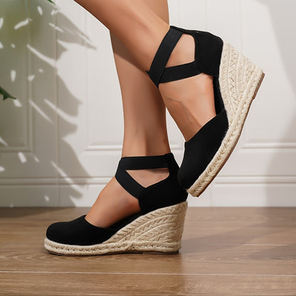 Dames Wedge Espadrilles - Zomerse Elegantie