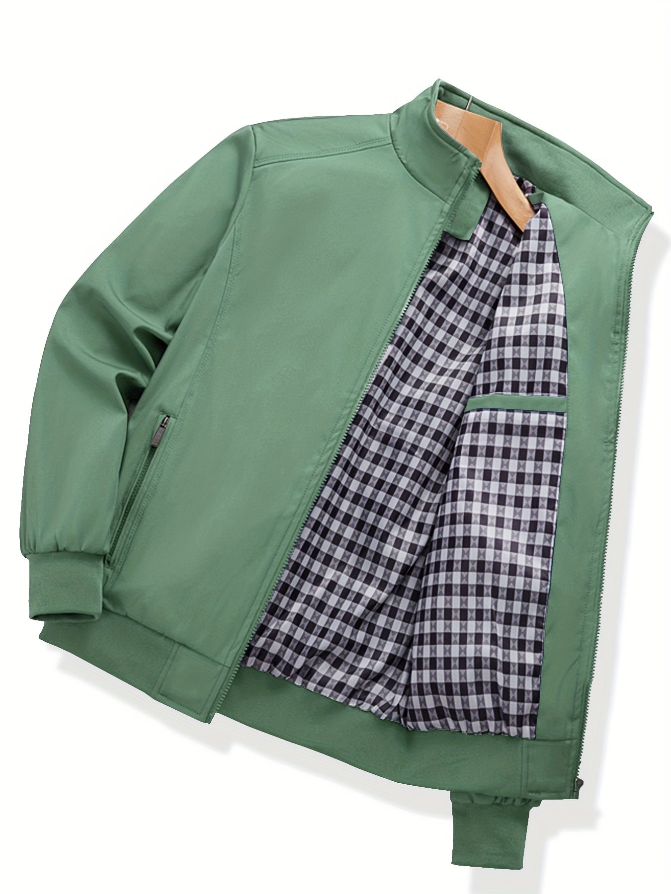 Heren Lichtgewicht Windbreaker - Urban Grijze Stijl