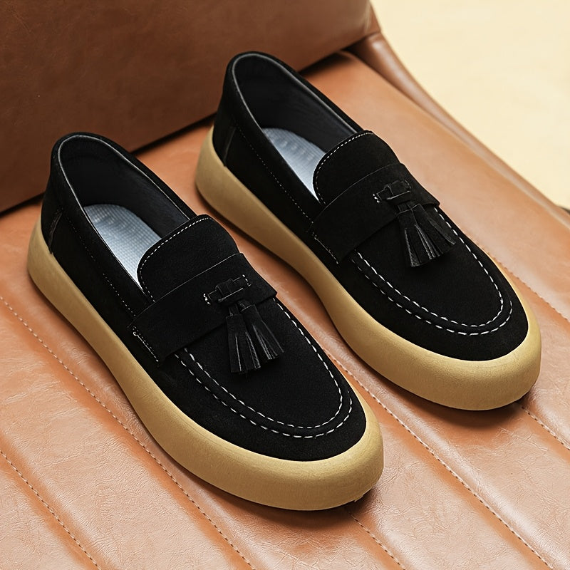 Slip-On Loafers - Zwarte Charme