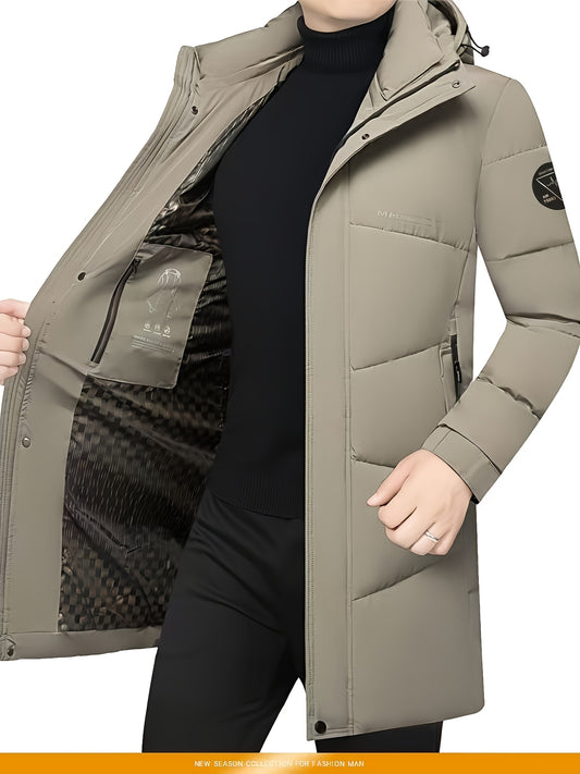 Owens OBM Heren Thermal Hooded Jacket - Arctic Zwart