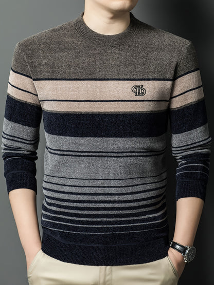 Winter Thermal Fleece-Lined Sweater