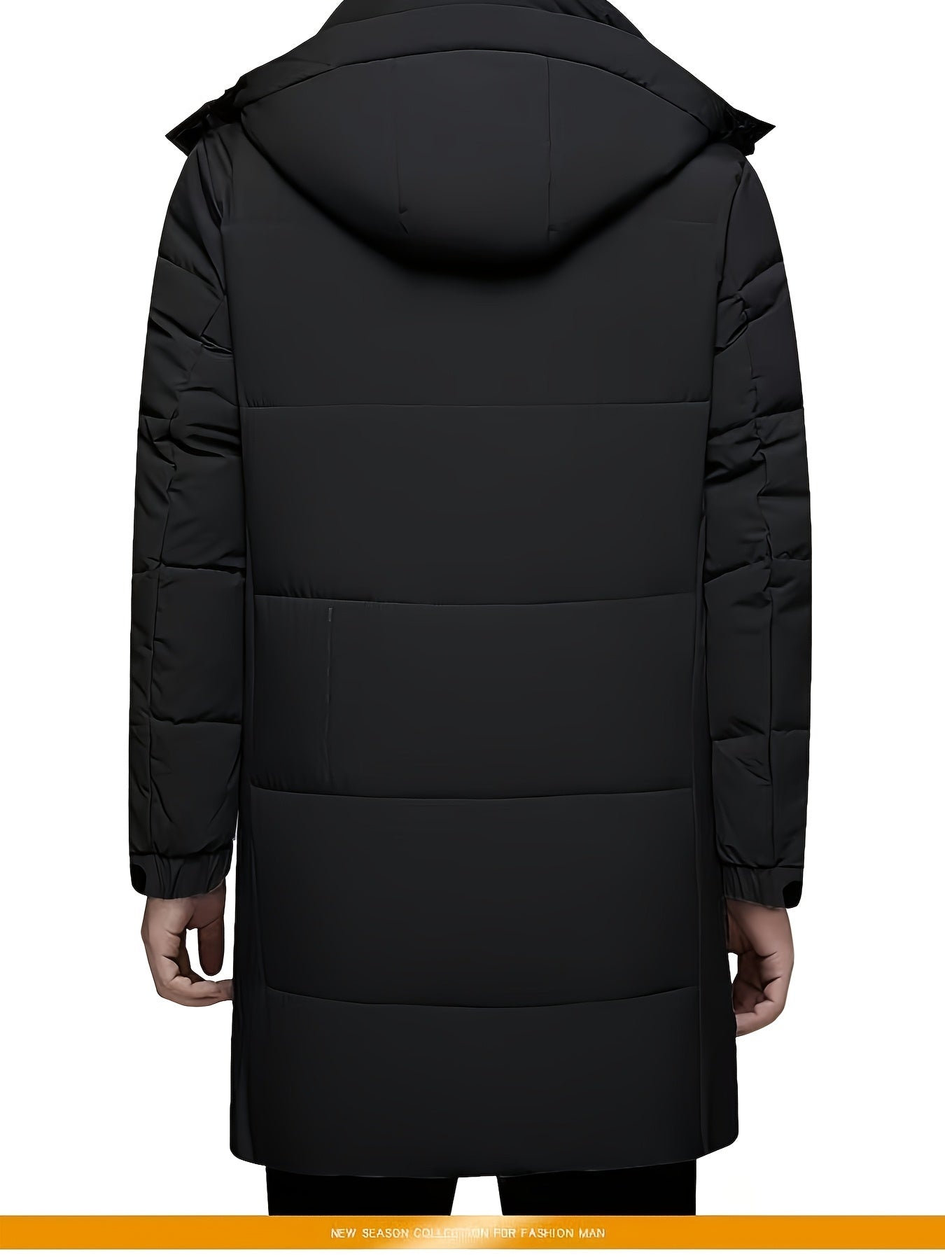 Owens OBM Heren Thermal Hooded Jacket - Arctic Zwart