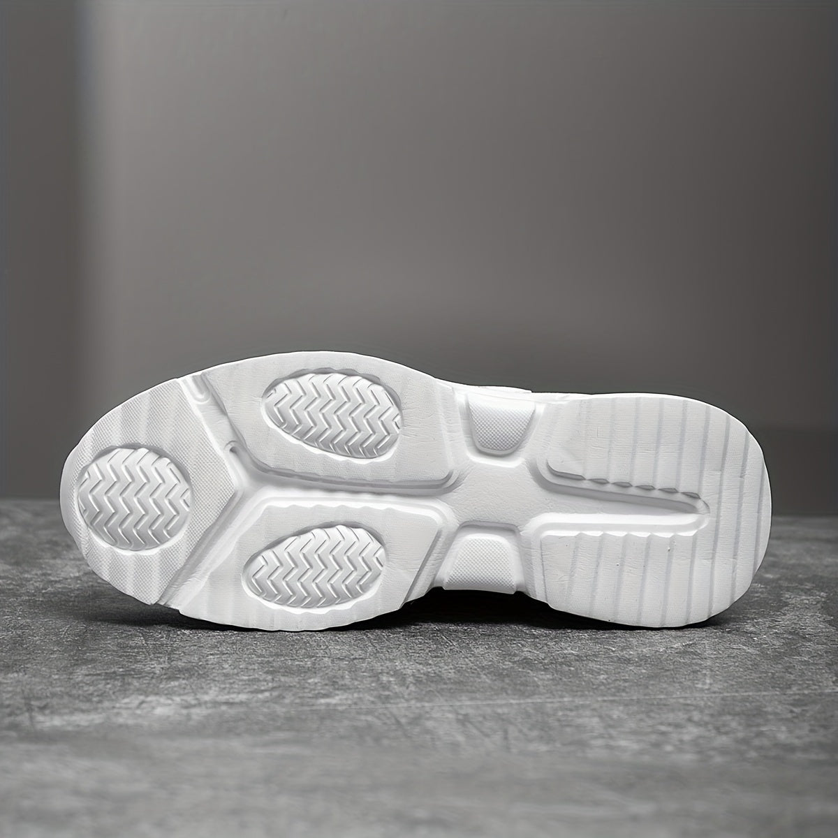 Heren Lichtgewicht Platform Sneakers - Urban Stride Zwart