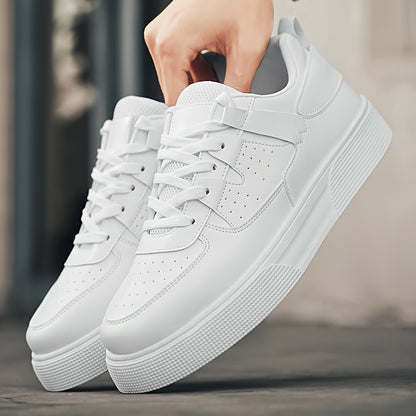 Heren Casual Sneakers - Zwart-Wit Urban Pulse