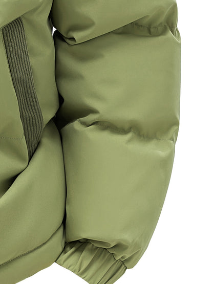 Heren Casual Hooded Winterjas - Urban Colorblock