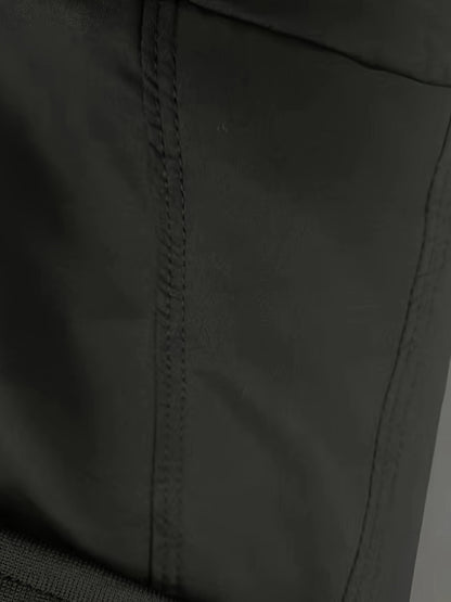 Heren Lichtgewicht Windbreaker - Urban Grijze Stijl