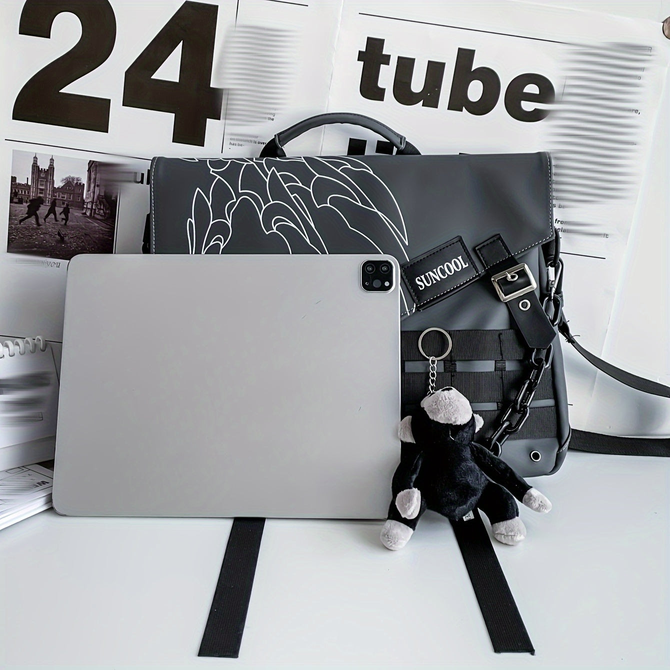 Verstelbare Crossbody Messenger Tas