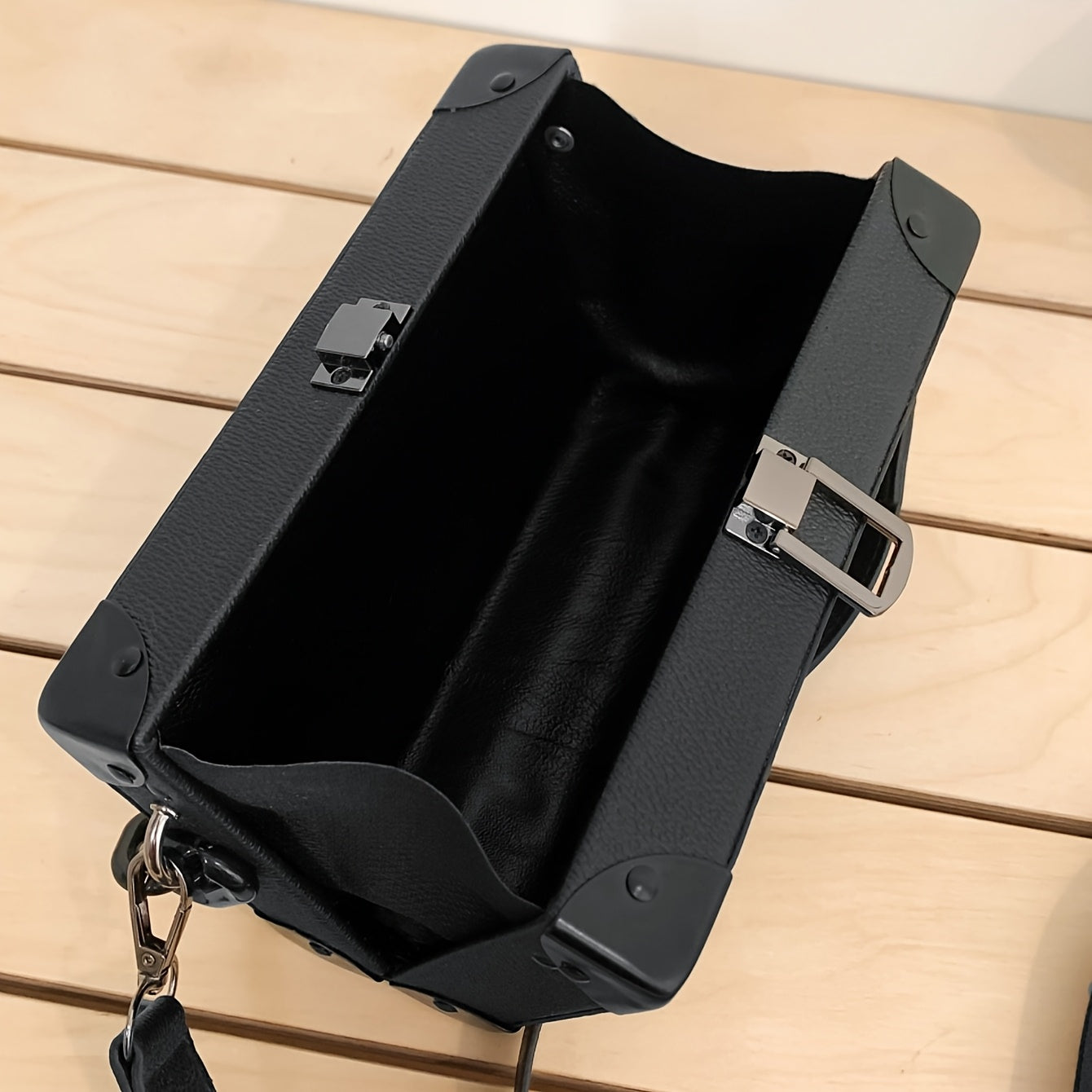 Stijlvolle Zwarte Crossbody Tas voor Heren