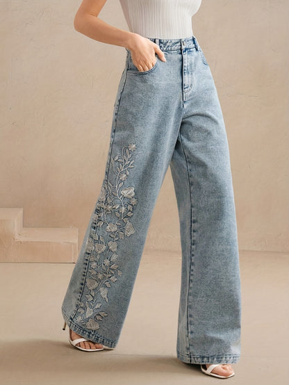 Stretch Denim Pantalon
