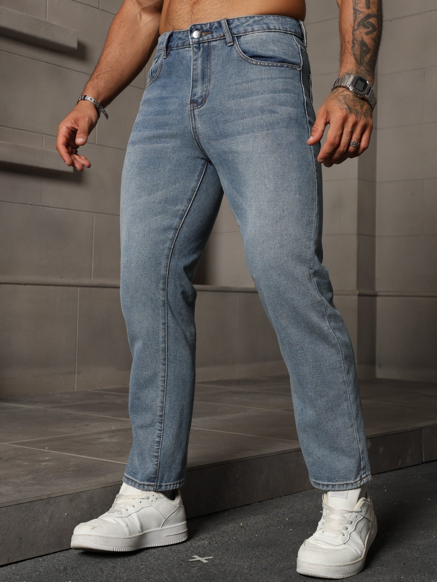 Heren Classic Jeans - Timeless