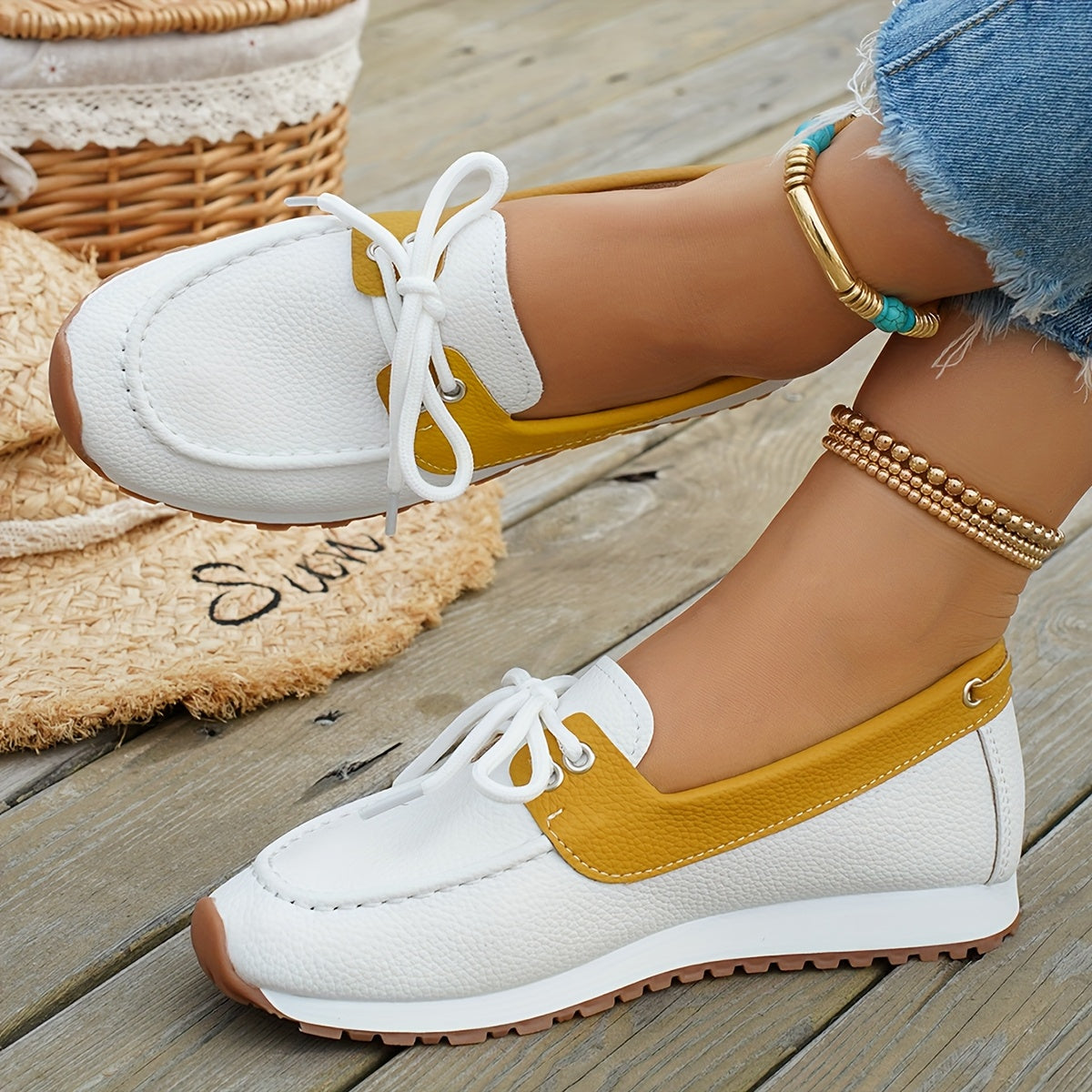 Dames Slip-On Loafers - Zomerchic
