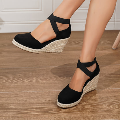 Dames Wedge Espadrilles - Zomerse Elegantie