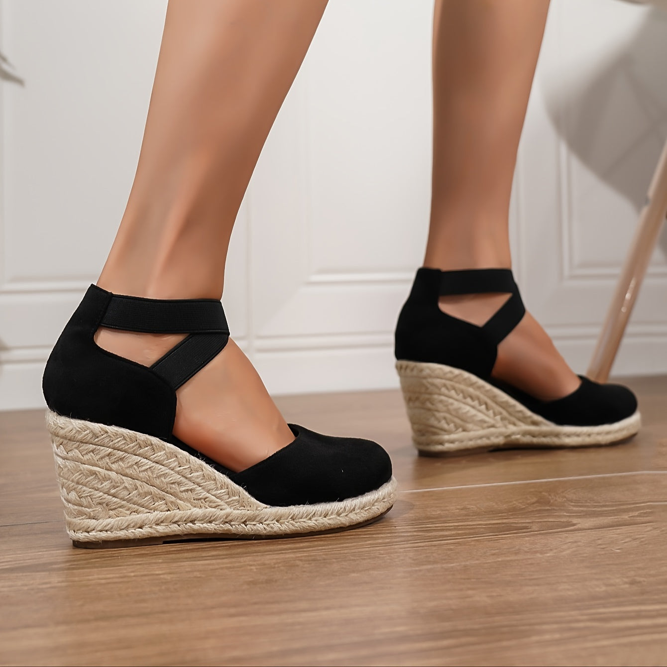 Dames Wedge Espadrilles - Zomerse Elegantie