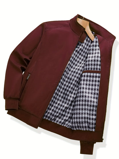 Heren Lichtgewicht Windbreaker - Urban Grijze Stijl