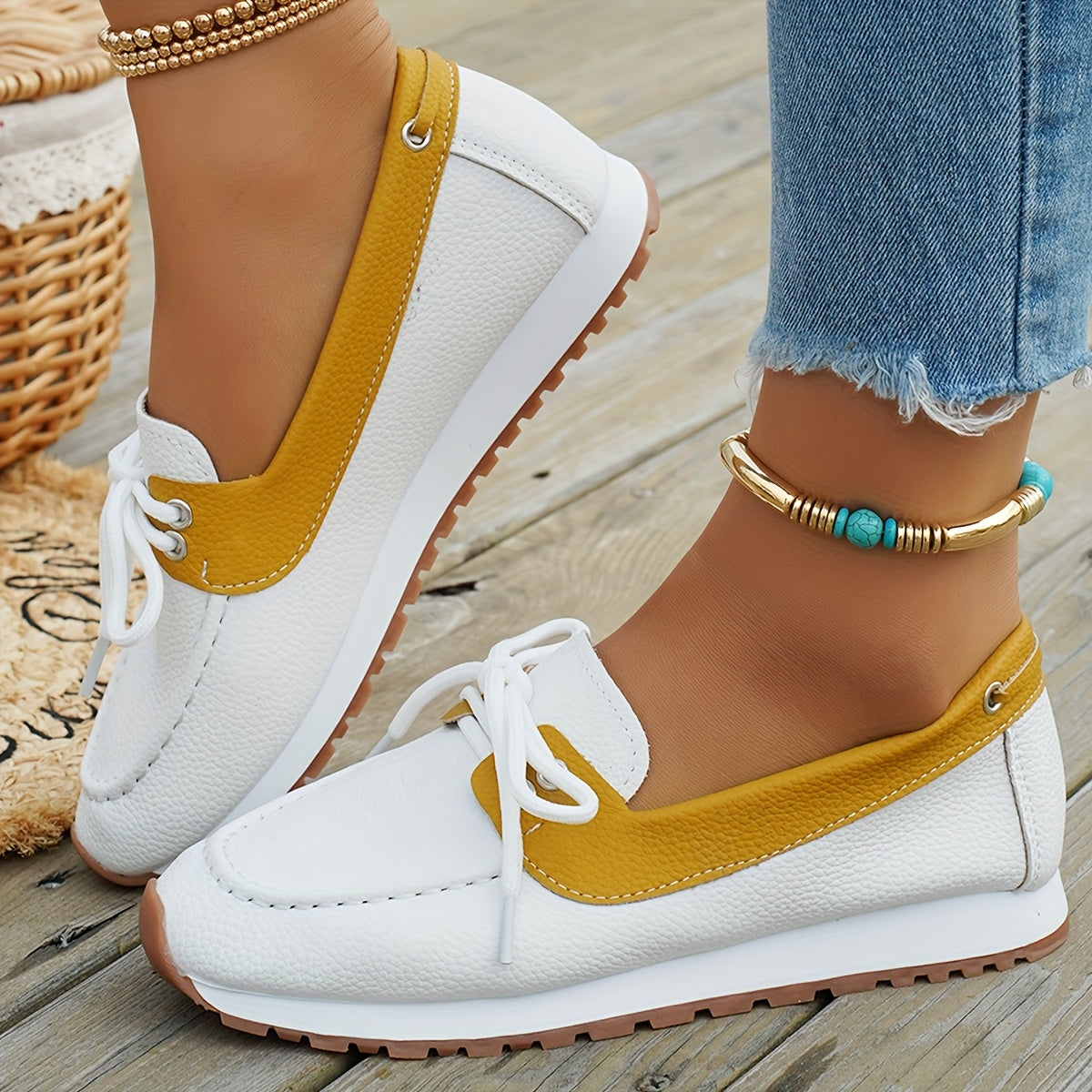 Dames Slip-On Loafers - Zomerchic