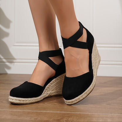 Dames Wedge Espadrilles - Zomerse Elegantie